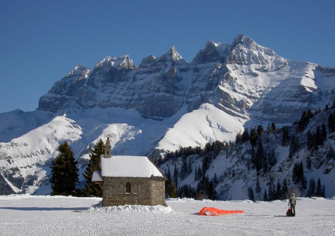 Hôtel des Portes du Soleil Les Crosets Extérieur photo