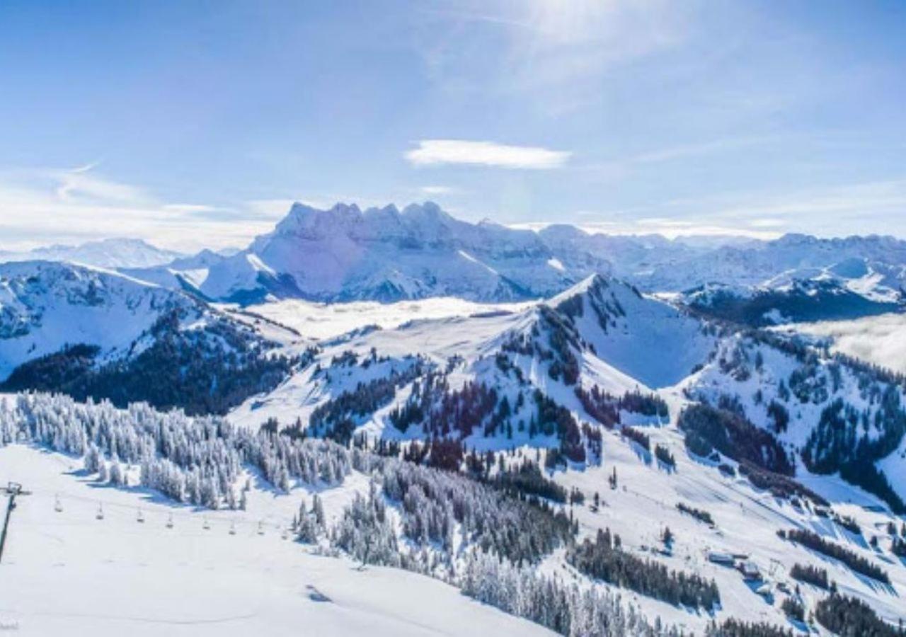 Hôtel des Portes du Soleil Les Crosets Extérieur photo